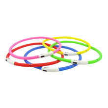 Afbeelding in Gallery-weergave laden, Led tube halsband 70cm, inkortbaar, usb oplaadbaar