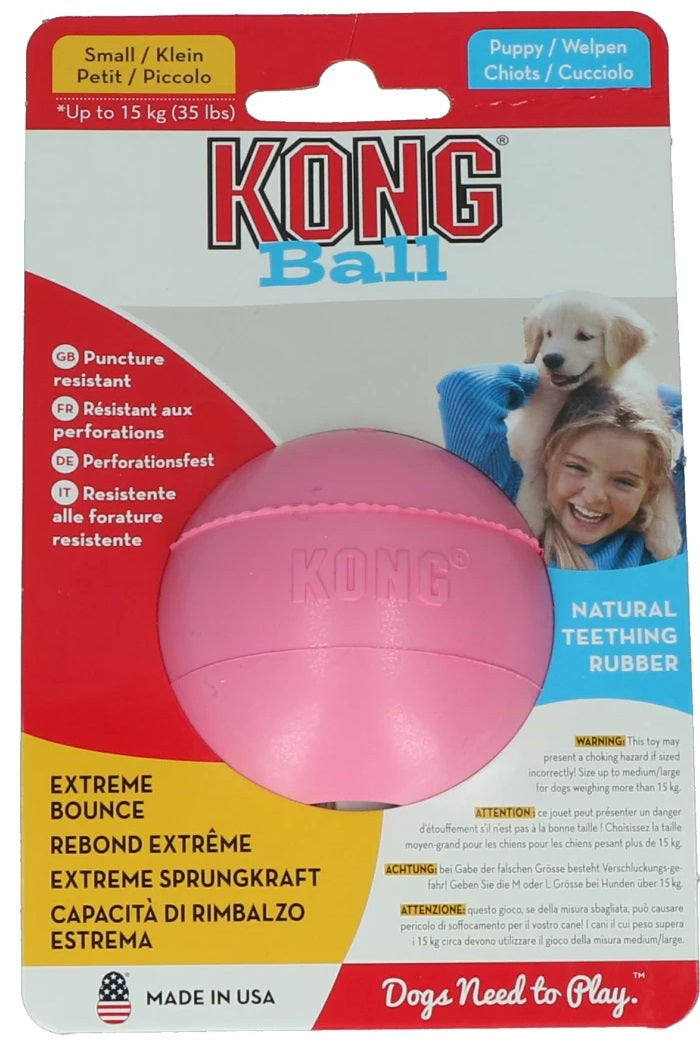 KONG Puppy Ball Roze S